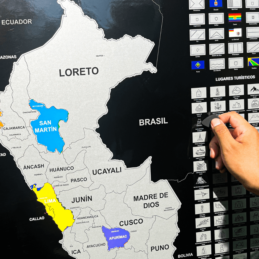 Mapa Perú - Premium